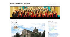 Desktop Screenshot of coroassunta.org